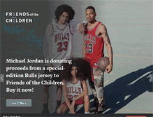 Tablet Screenshot of friendsofthechildren.org